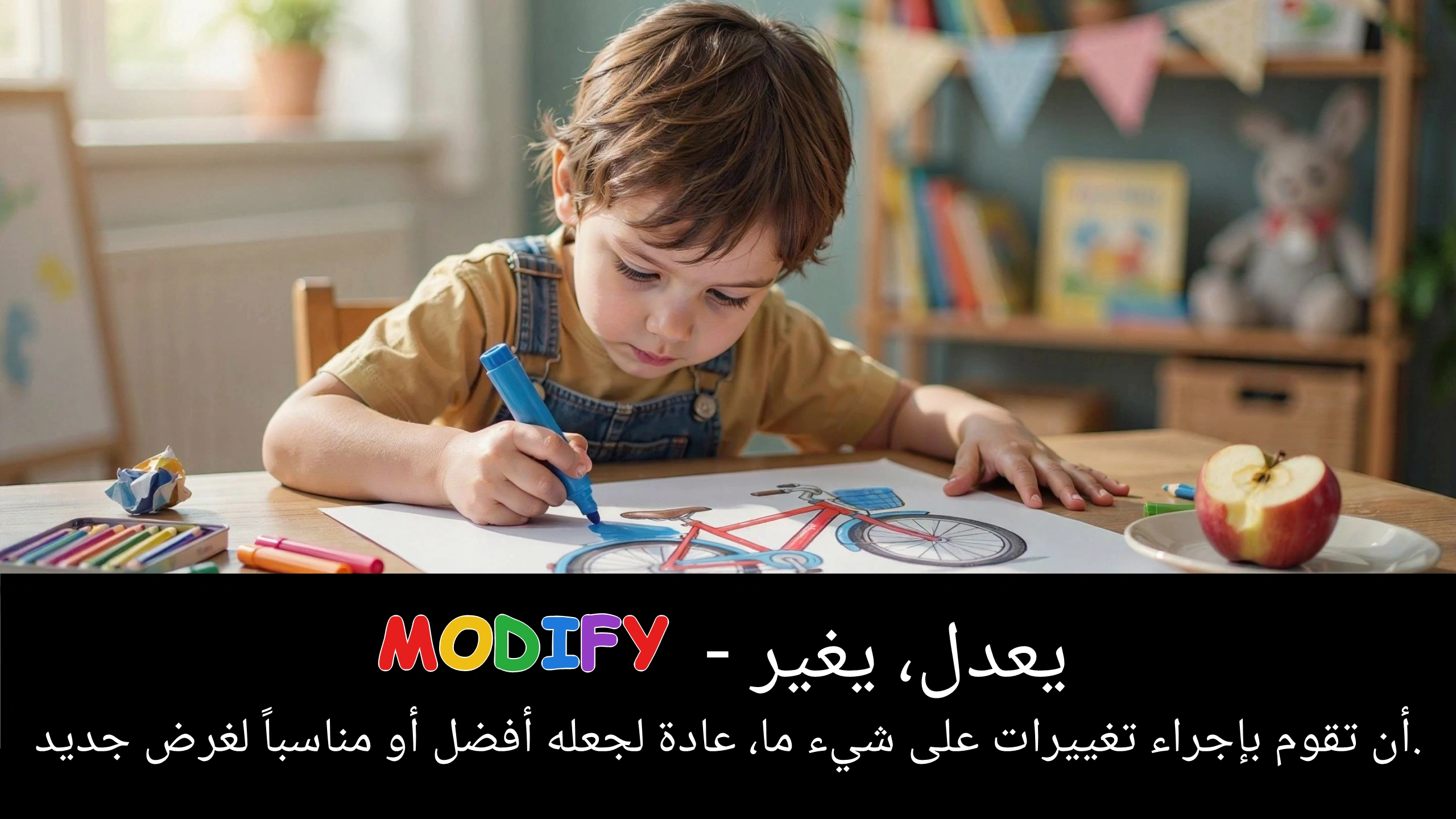 Arabic Illustration for modify